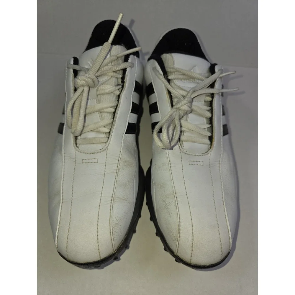 Adidas Geofit Mens Leather Foam Insole Traxion adiWEAR Golf Shoes Size 8.5